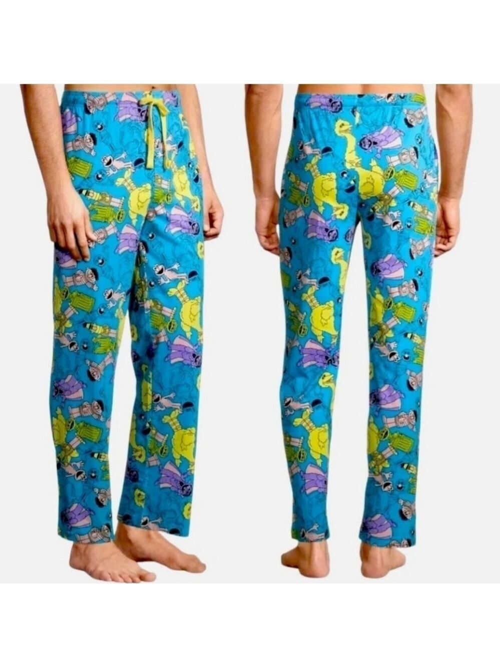 Sesame Street Men's Character Sleep Pajama Pants Medium (32-34) - New In Package